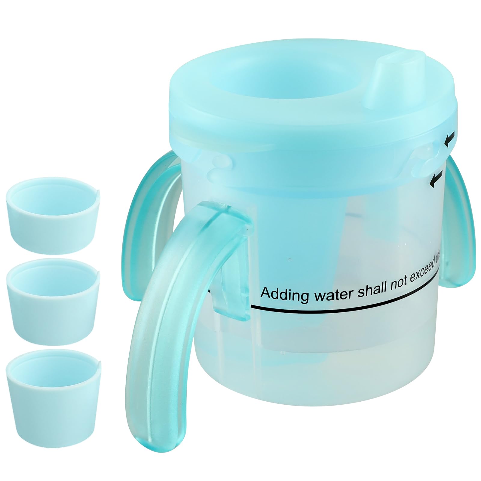 Dysphagia Cup for Adults with Difficulty Swallowing, Sippy Cup