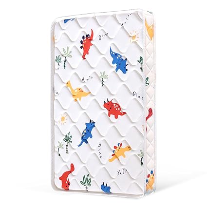 Mini Crib Mattress 38" x 24" x 4"- Firm Support and Comfort Premium