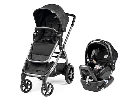Ypsi Travel System - Includes Ypsi Lightweight Reversible Stroller and Primo Viaggio