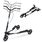 Wheel Foldable Scooter Swing Scooter Tri Slider Kick Wiggle Scooters Push Drifting
