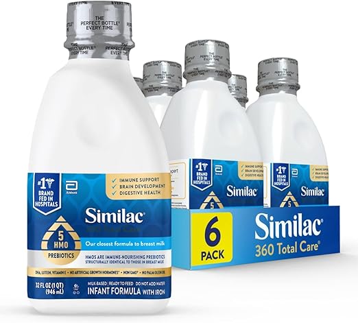 360 Total Care Infant Formula, Has 5 HMO Prebiotics, Our Closest Prebiotic Blend to Breast