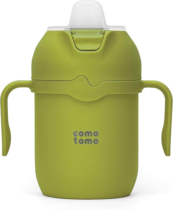 Toddler Tumbler 8oz Insulated Sippy Cup with Silicone Straw and Spout