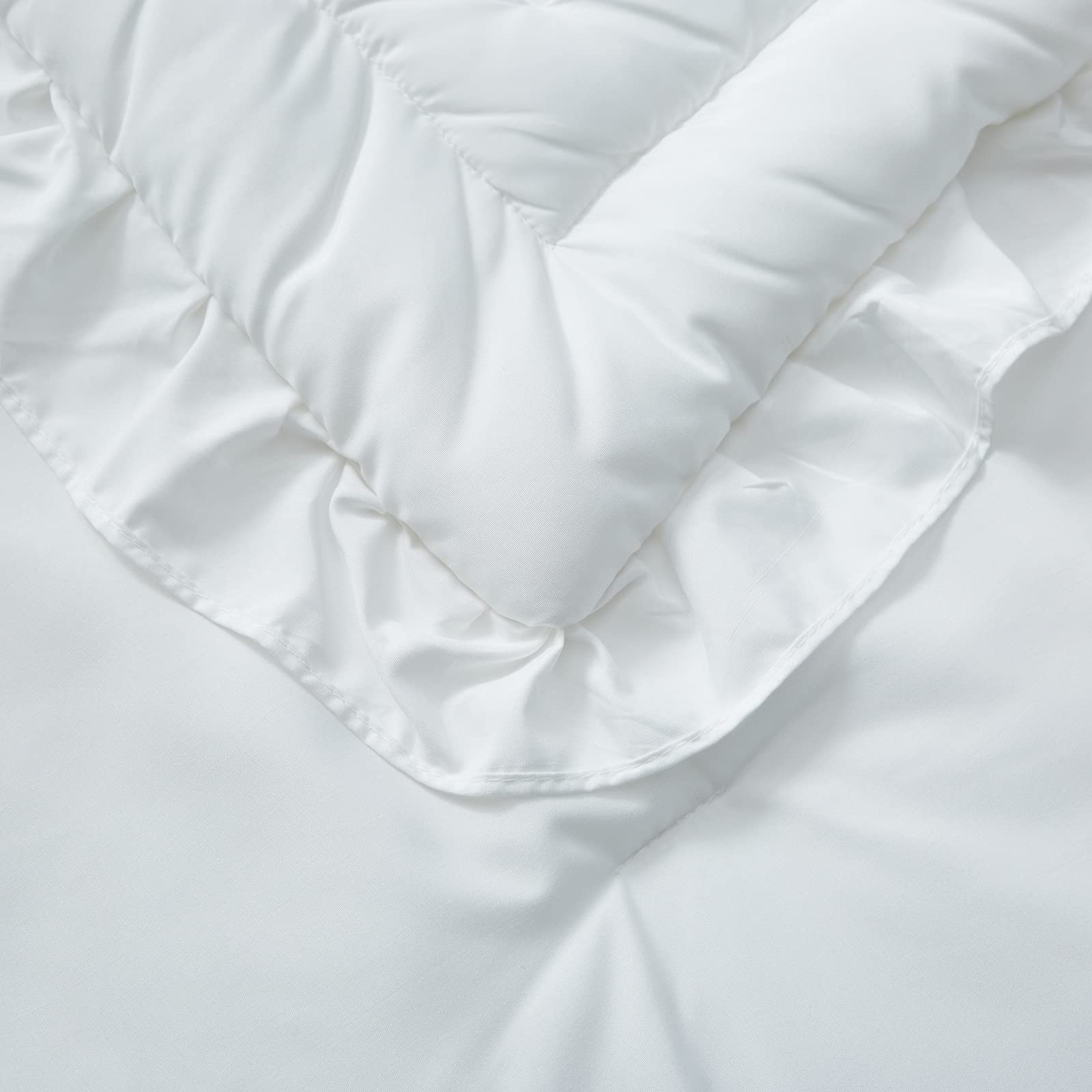 Ruffle Crib Bedding Set 3 Pieces White