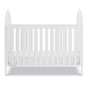 Milano 4-in-1 Convertible Crib - Greenguard Gold Certified, Bianca White