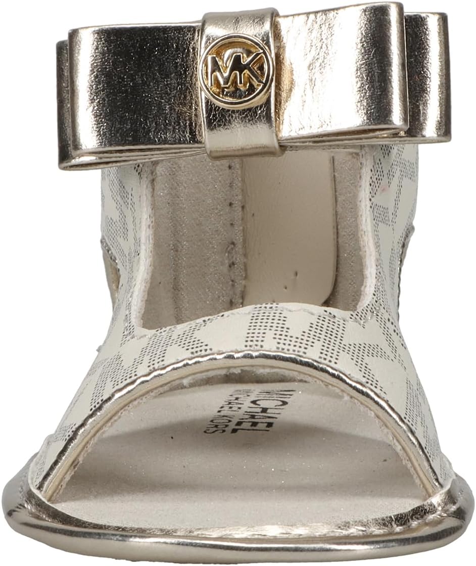 Michael Kors Baby Tilly DAHNIA 3 Girls Crib Shoes Layette Size 1 Vanilla