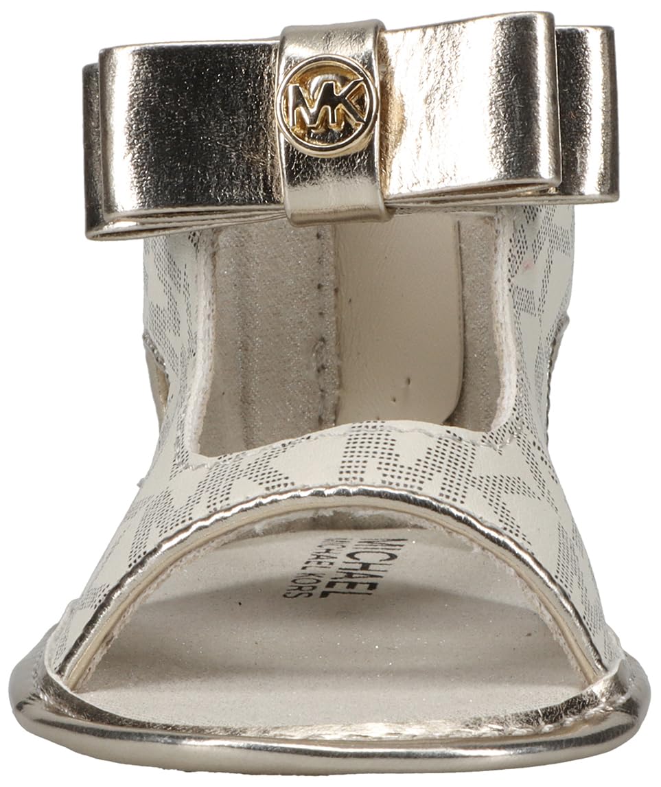 Michael Kors Baby Tilly DAHNIA 3 Girls Crib Shoes Layette Size 1 Vanilla