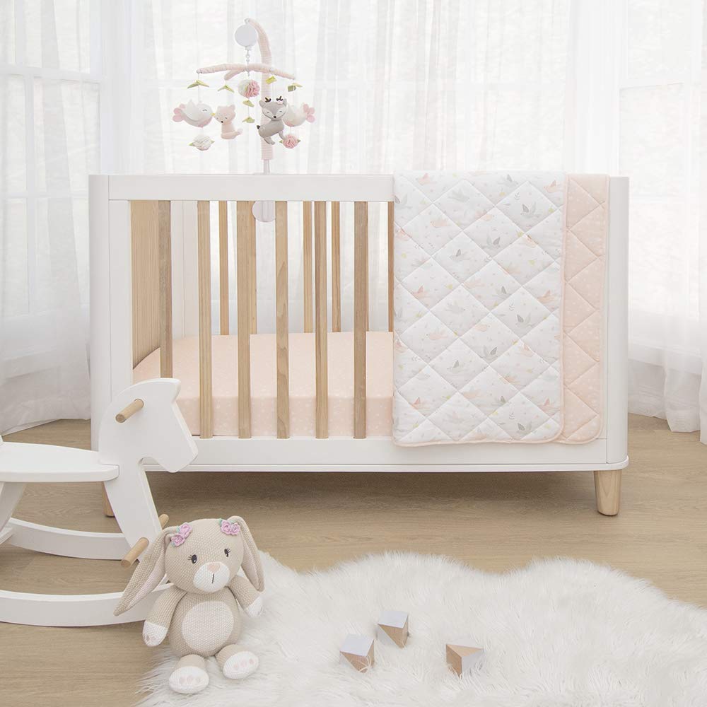 Baby Musical Mobile - Ava Birds | Crib Toy, Knitted Woodland Characters