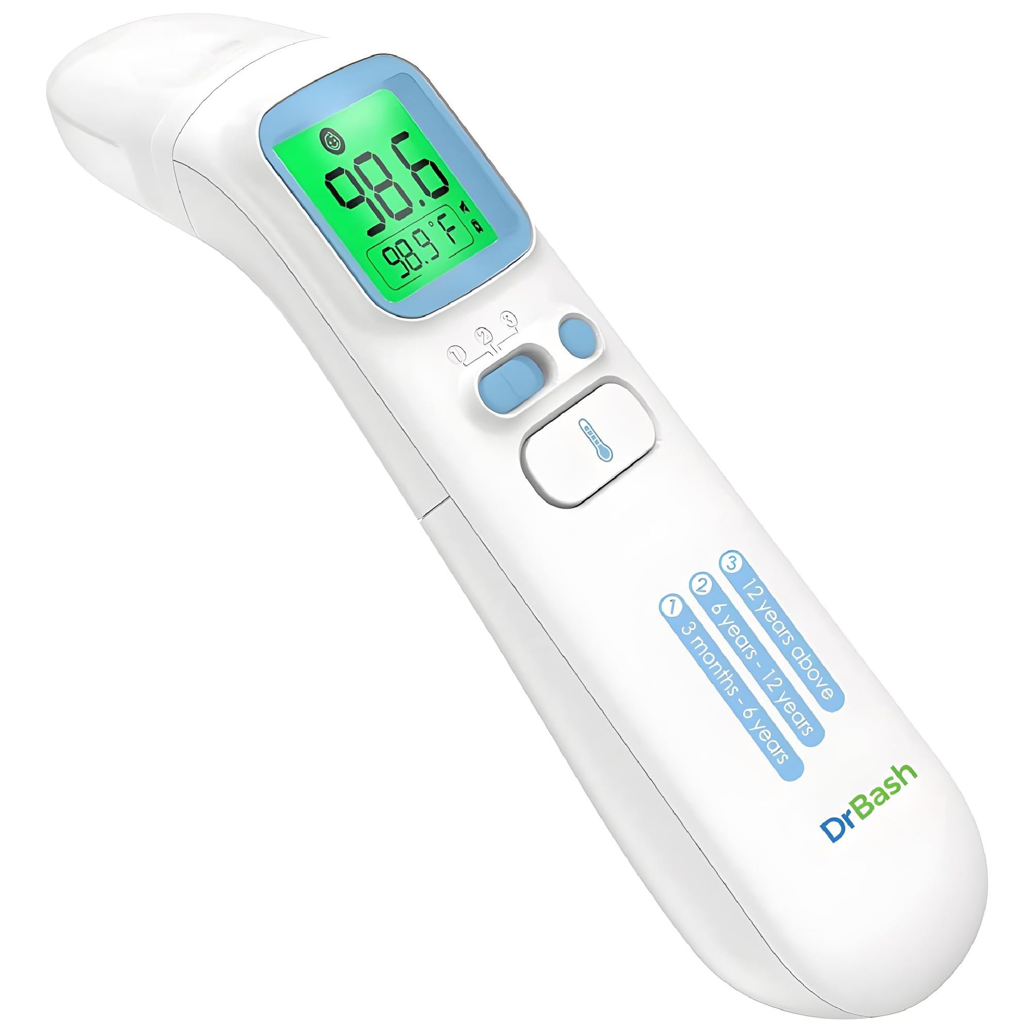 Baby Thermometer, 3-in-1 Infrared Thermometer for Ear, Forehead & Touchless
