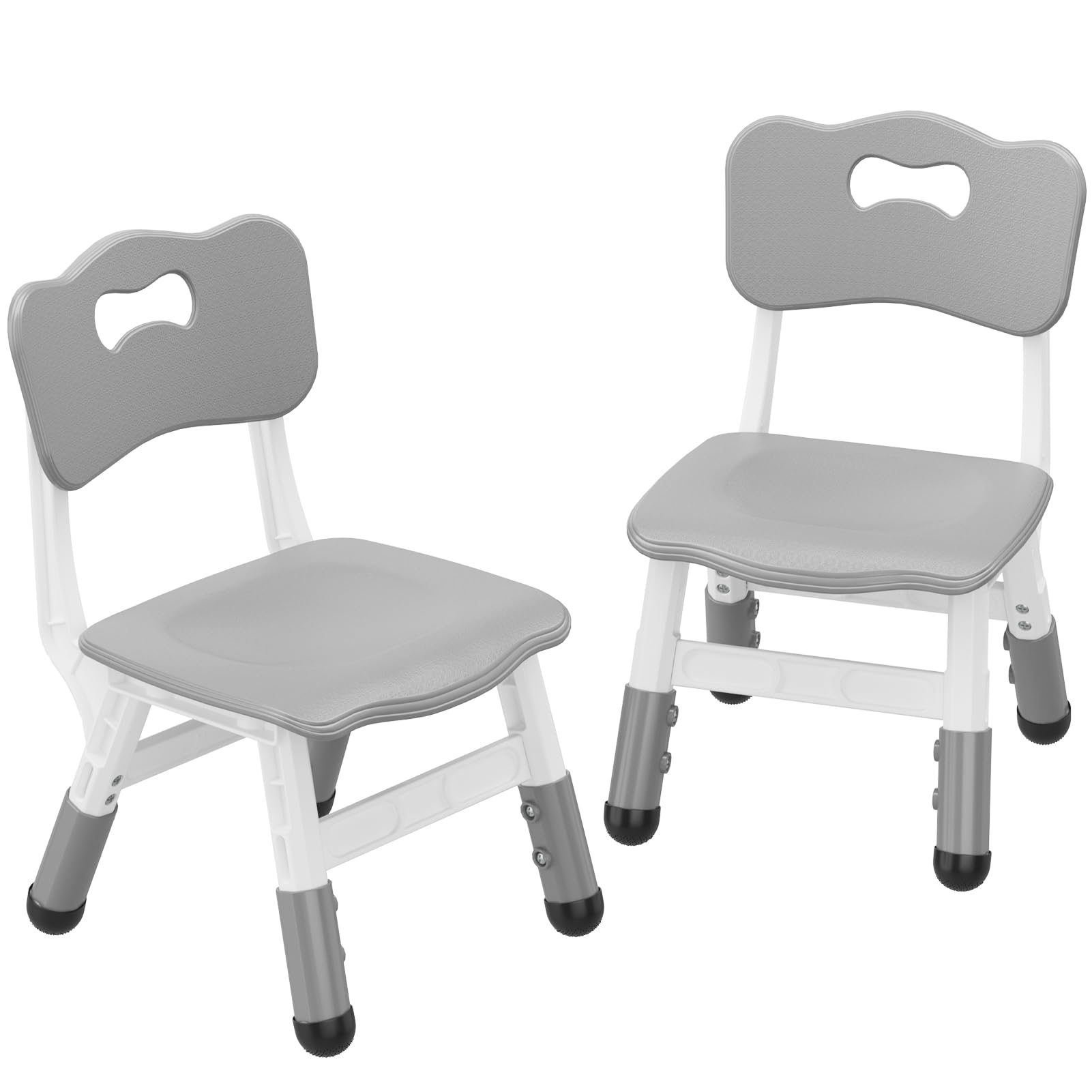 Kids Chair Set of 2, 3 Level Height Adjustable Kid Chair