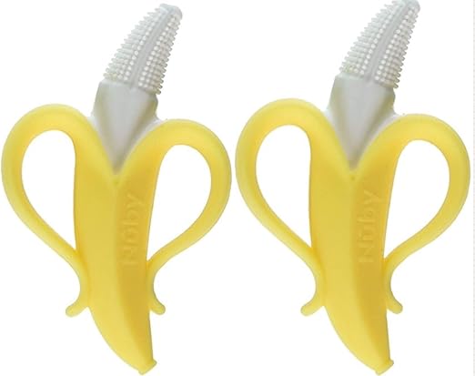 Banana Massaging Teether – Baby Teething Toys 3 Months and Up