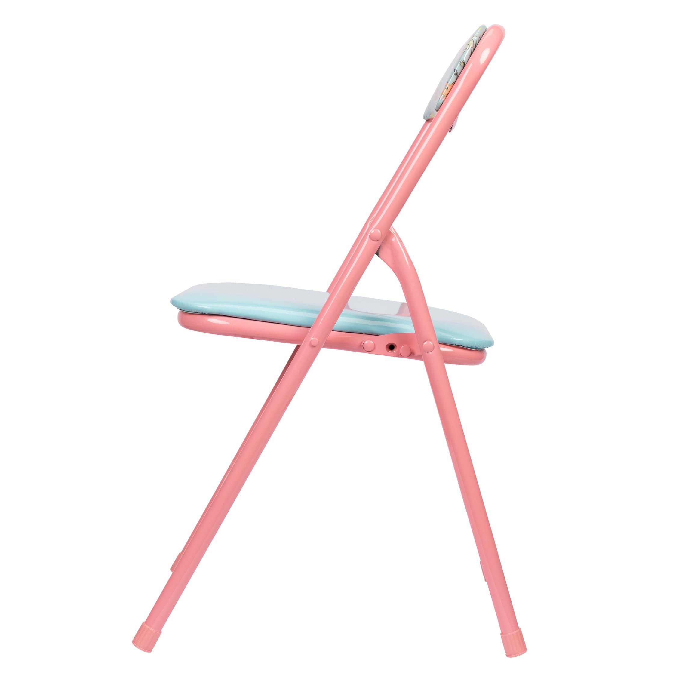 Girls Folding Table & Chairs Set for Kids and Toddlers 36 Months Up to 7 Years