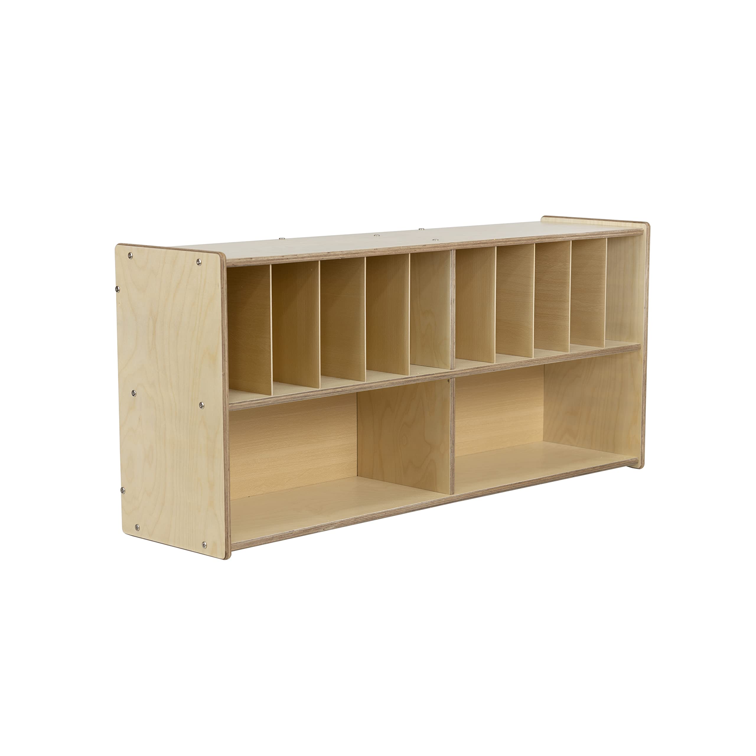 Wall Mount Diaper Caddy Organizer with Storage Compartments
