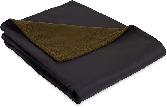 Heated Throw Blanket, Water Resistant Throw with Warming Pocket & Rechargeable Battery