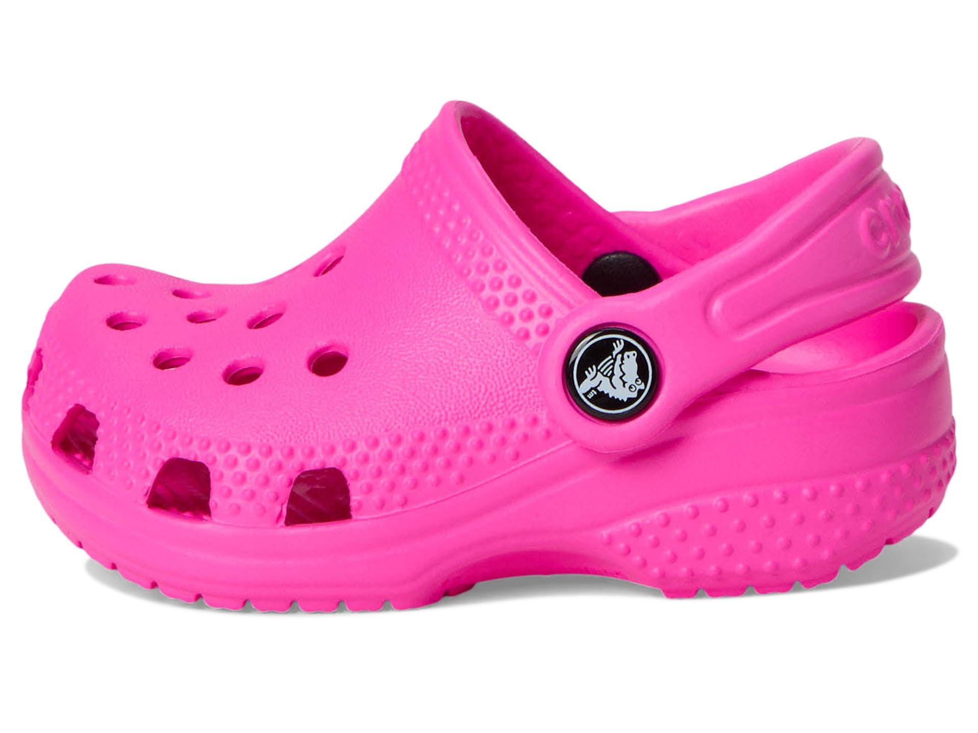 Crocs Unisex Kid Classic Littles Clogs (Infant) Pink Crush 2-3 Infant Medium