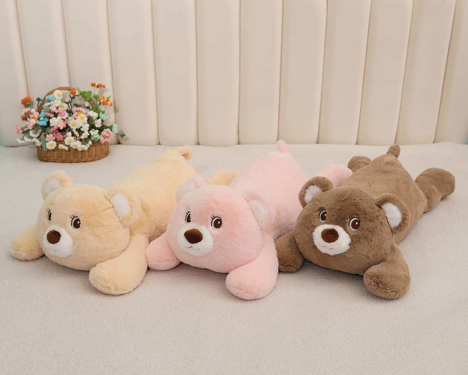 26 inch 5 lbs Bear Weighted Stuffed Animals, Large Weighted Plush Animal