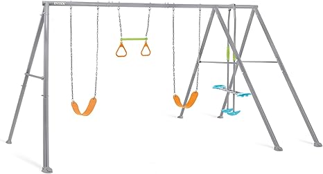 Heavy Duty Backyard Feature Swing Set