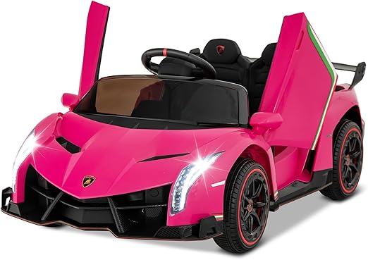 Ride on Car, Lamborghini Licensed 12V Battery Powered 4WD Sports Car