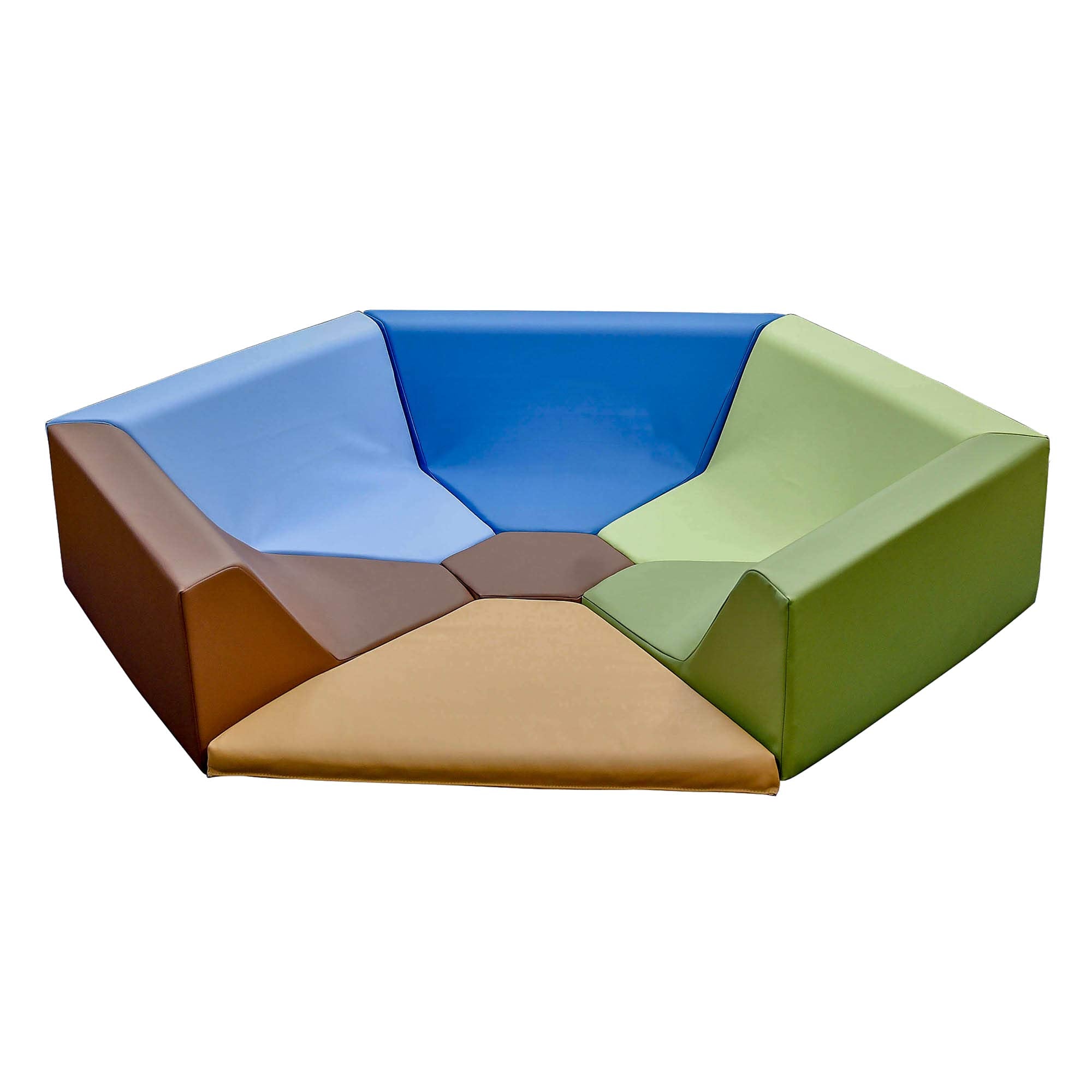 6-Sided Modular Reading Nook for Kids