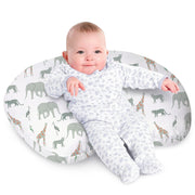 Nursing Pillow, Soft 100% Cotton Breastfeeding Pillow with Breathable Muslin