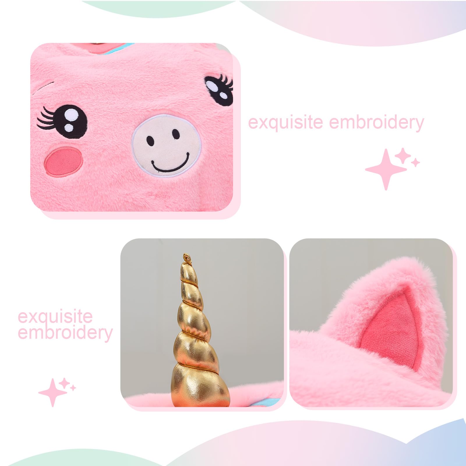 Unicorn Bean Bag Chair for Kids