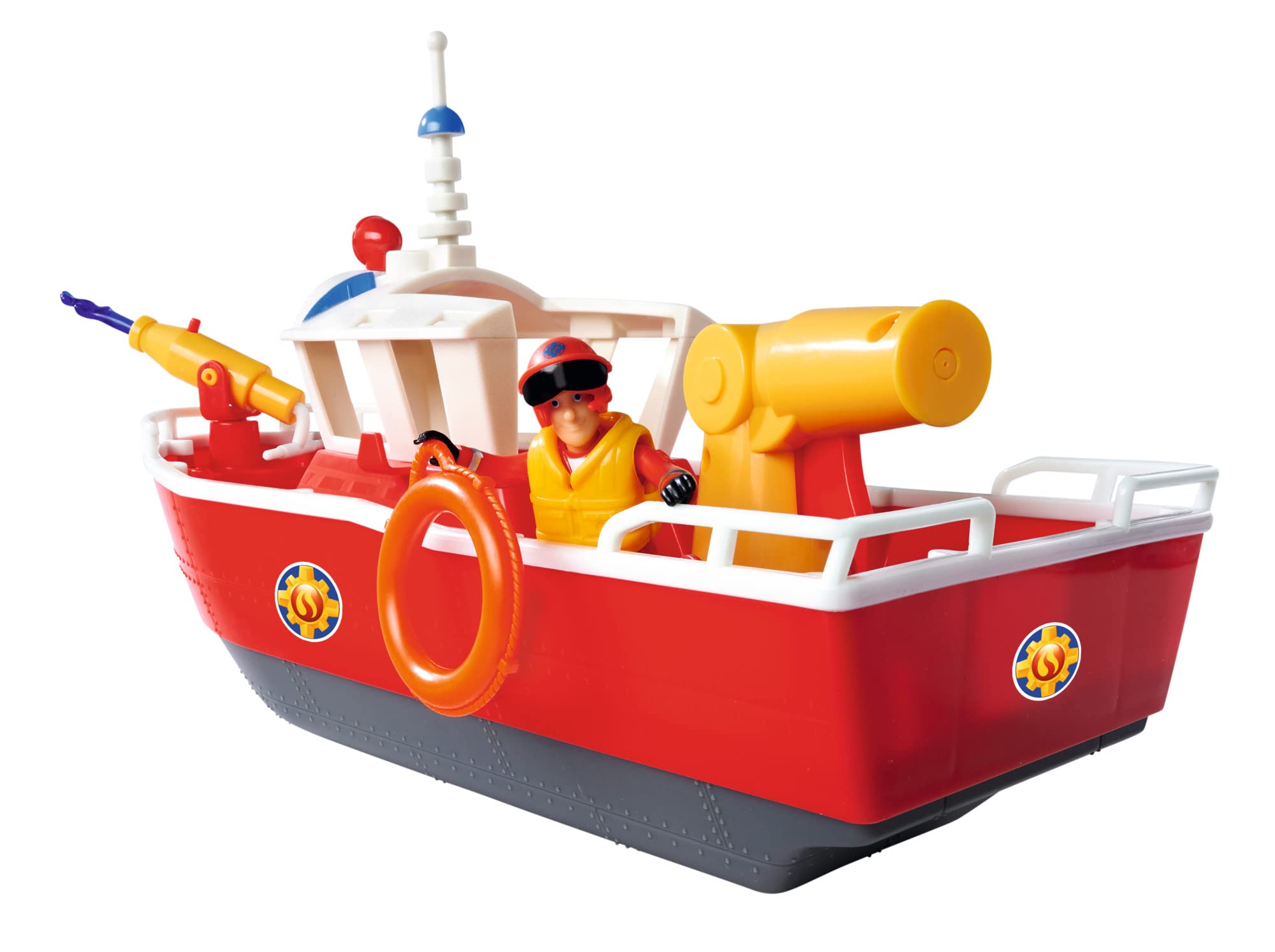 Firefighter Sam Fire Boat Titan 32 cm Floating Toy Boat, from 3 Years
