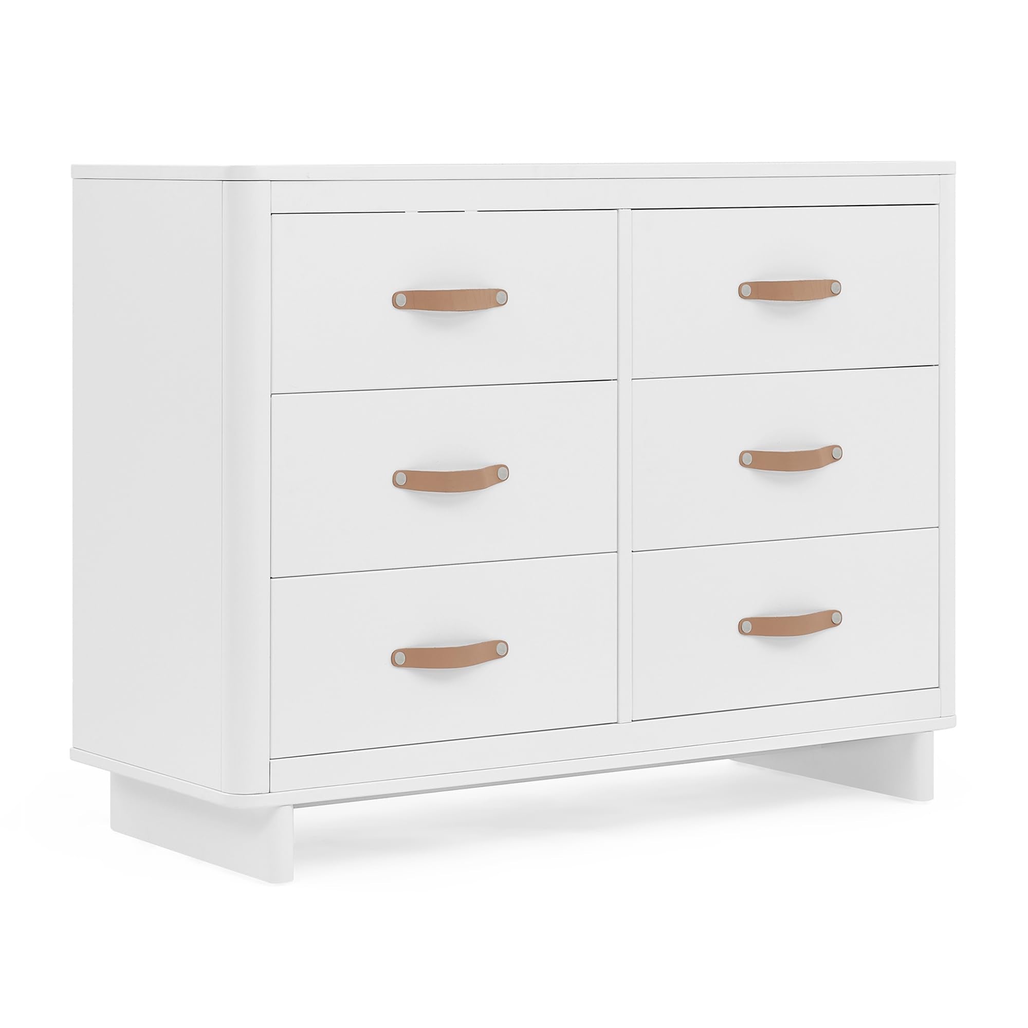 6 Drawer Dresser with Interlocking Drawers Greenguard Gold Certified