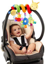 Car Seat Toys, Toys for Car Seat Crib Mobile Bed Around Rattle Bell Cartoon Insect