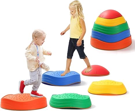 Stepping Stones for Kids,Non-Slip Toddlers Stepping Stones for Promoting Children's