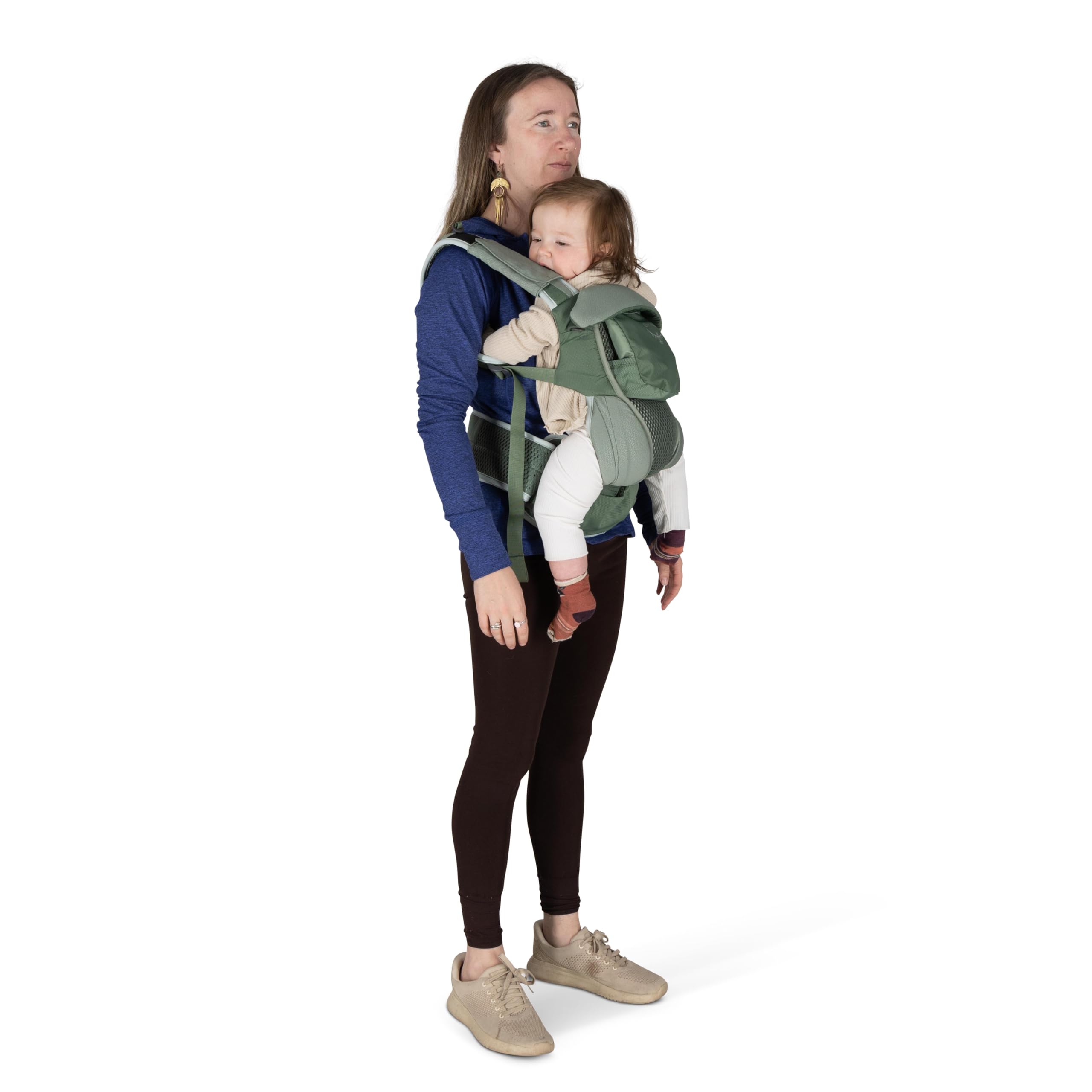 Poco Soft Baby Carrier for Newborns, Koseret Green