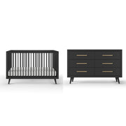 Cranbrook Nursery Set, 2-Piece, Includes 4-in-1 Convertible