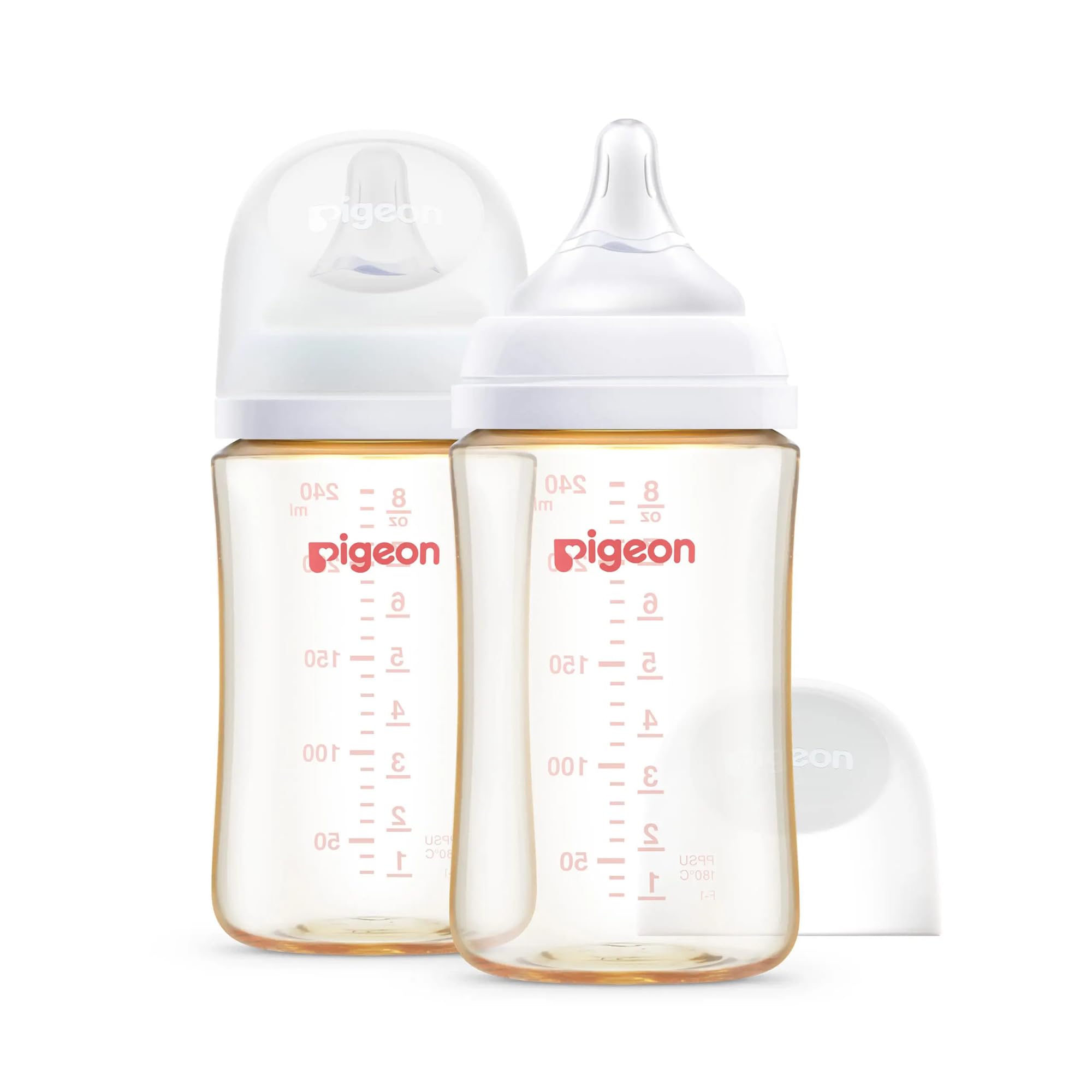 PPSU Nursing Baby Bottle Wide Neck, Anti-Colic, Streamlined Body, Natural Feel