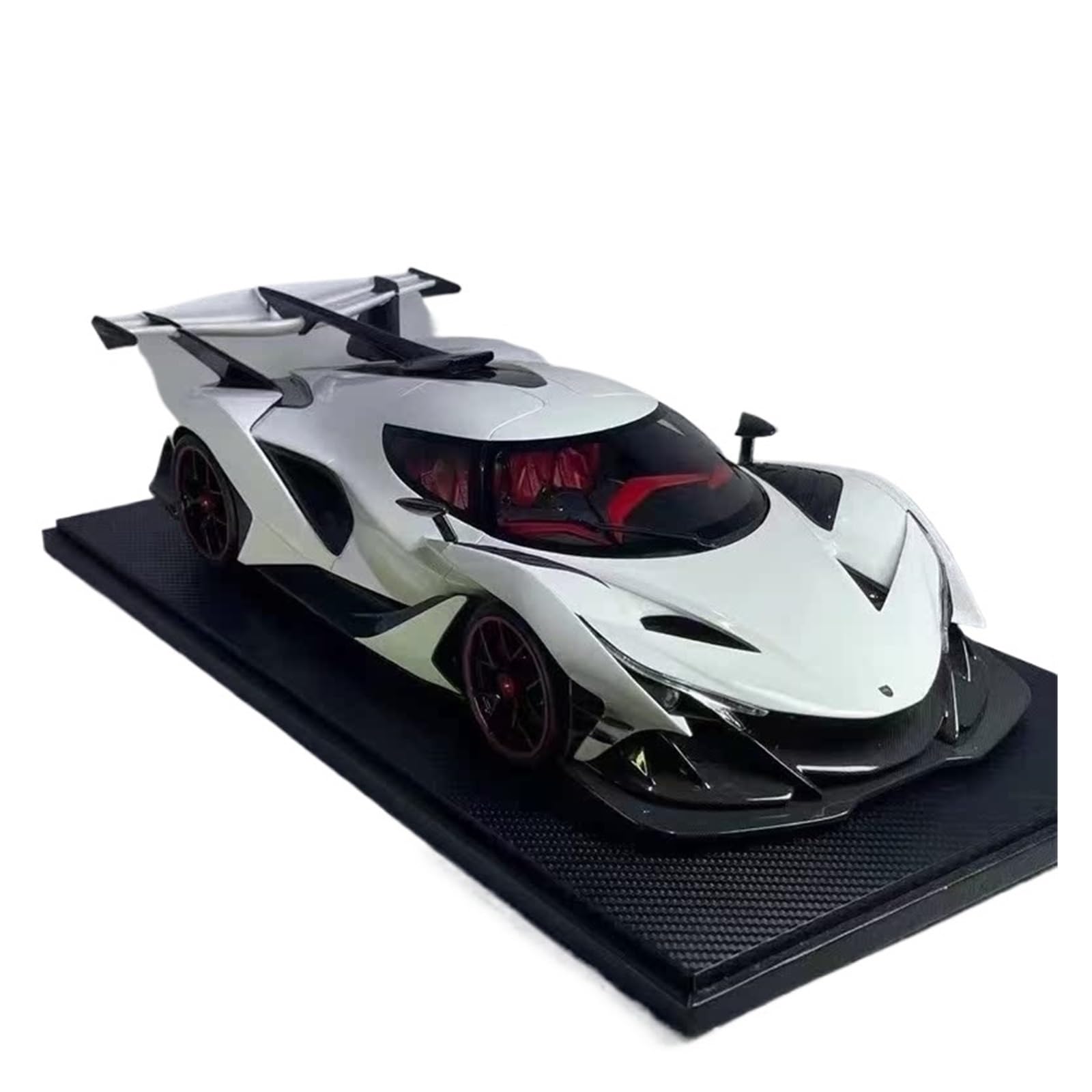 Metal Vehicles Toys 1:12 for Apollo Ie Discoloration Gold Resin Realistic Car Model Collector's