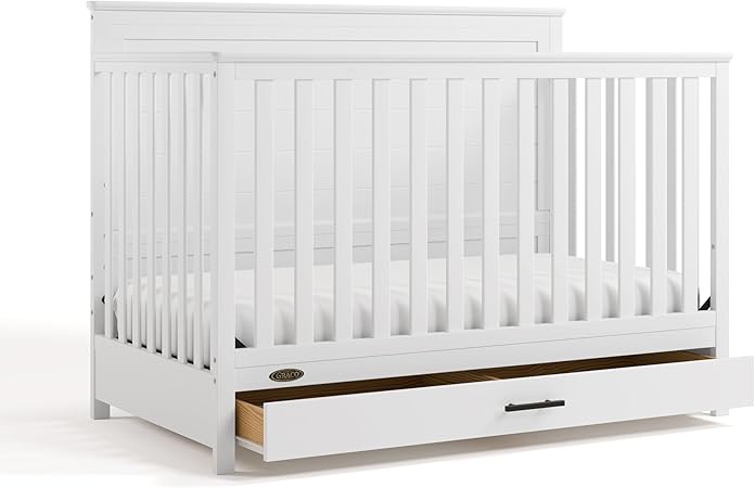 Tristan 5-in-1 Convertible Crib with Drawer