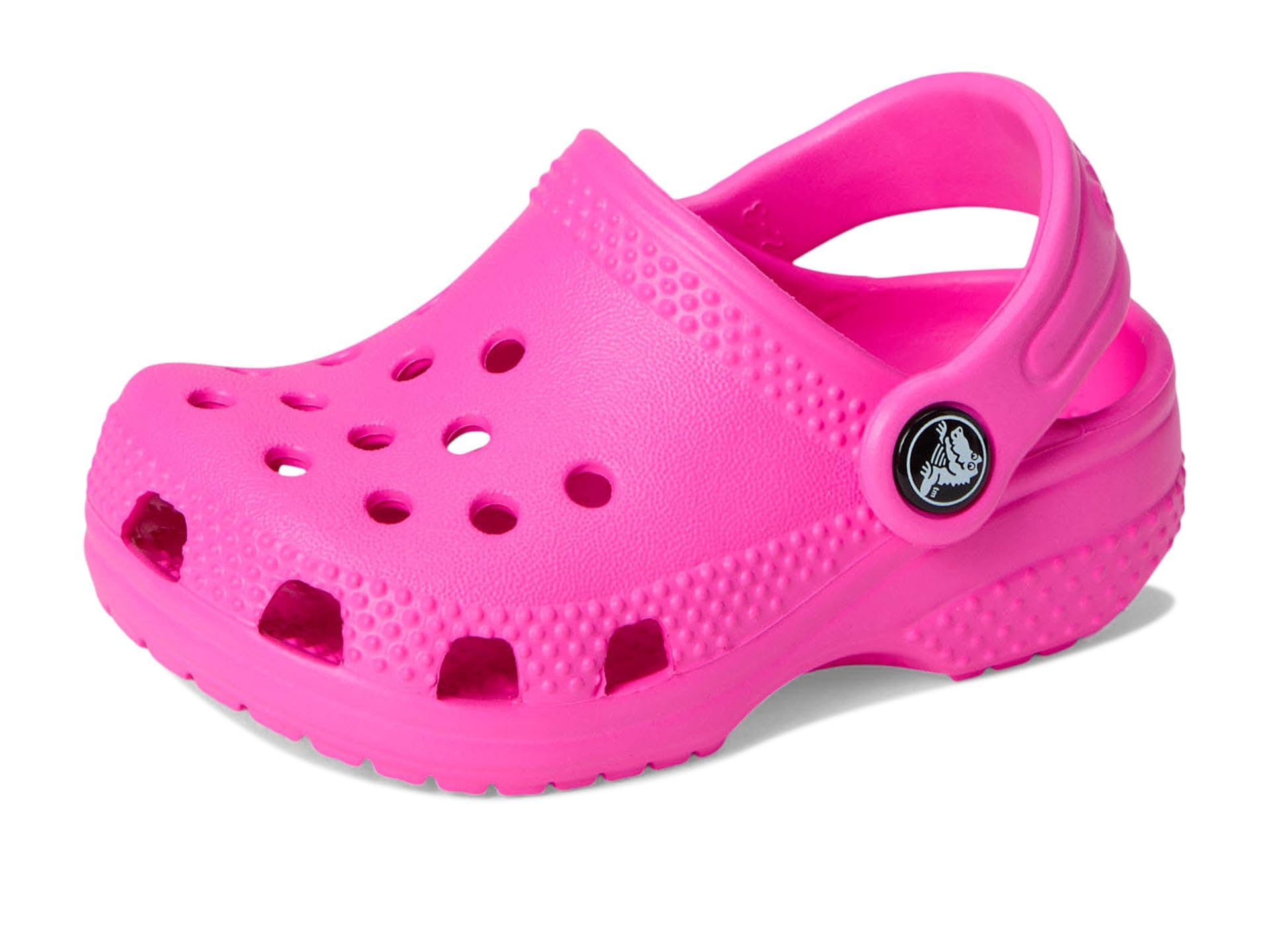 Crocs Unisex Kid Classic Littles Clogs (Infant) Pink Crush 2-3 Infant Medium
