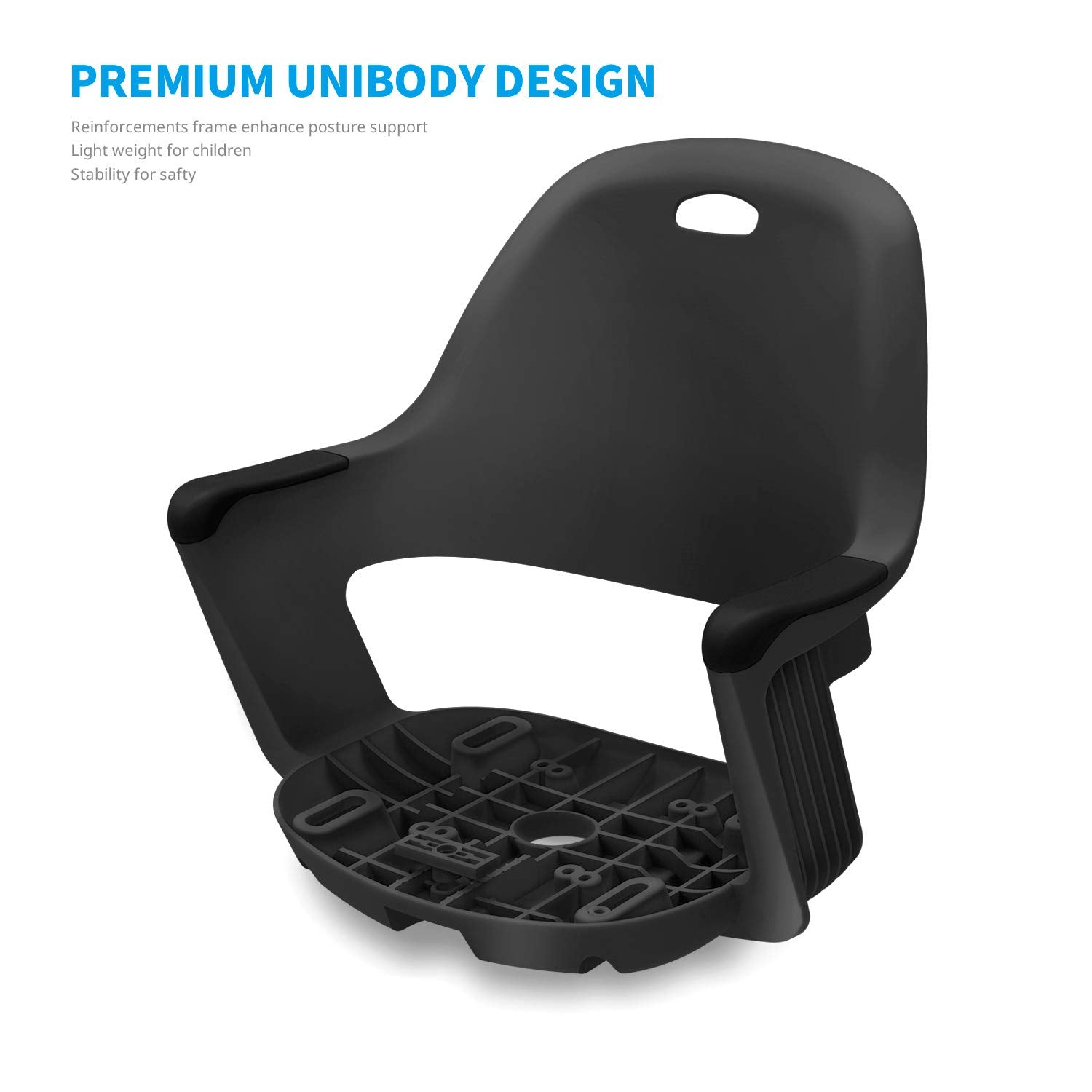 Ergonomic Kids Desk Chair with Footrest