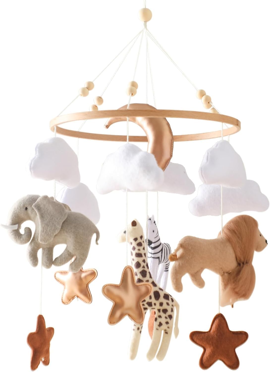 Baby Mobile for Crib, Baby Crib Mobile for Boys Girls, Baby Mobile for Bassinetg