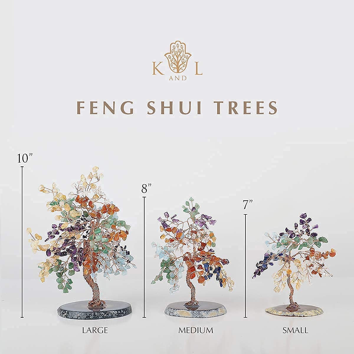 Amethyst Crystal Tree of Life Feng Shui Home Decor