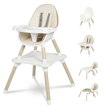 1 Baby High Chair,Convertible High Chairs for Babies