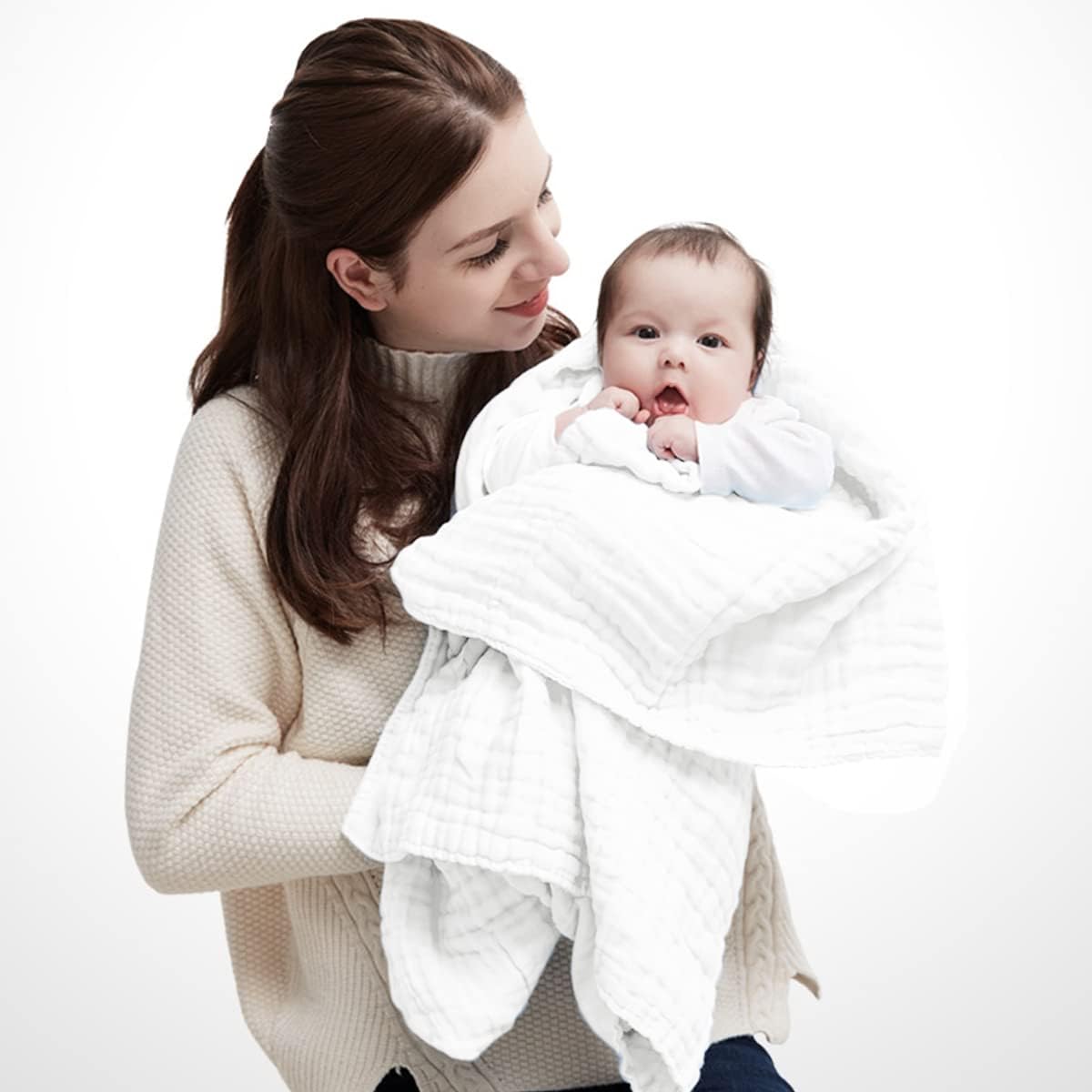 Towels Muslin Bath Towel 3Pack Infant Towels for Newborn Boy Girl