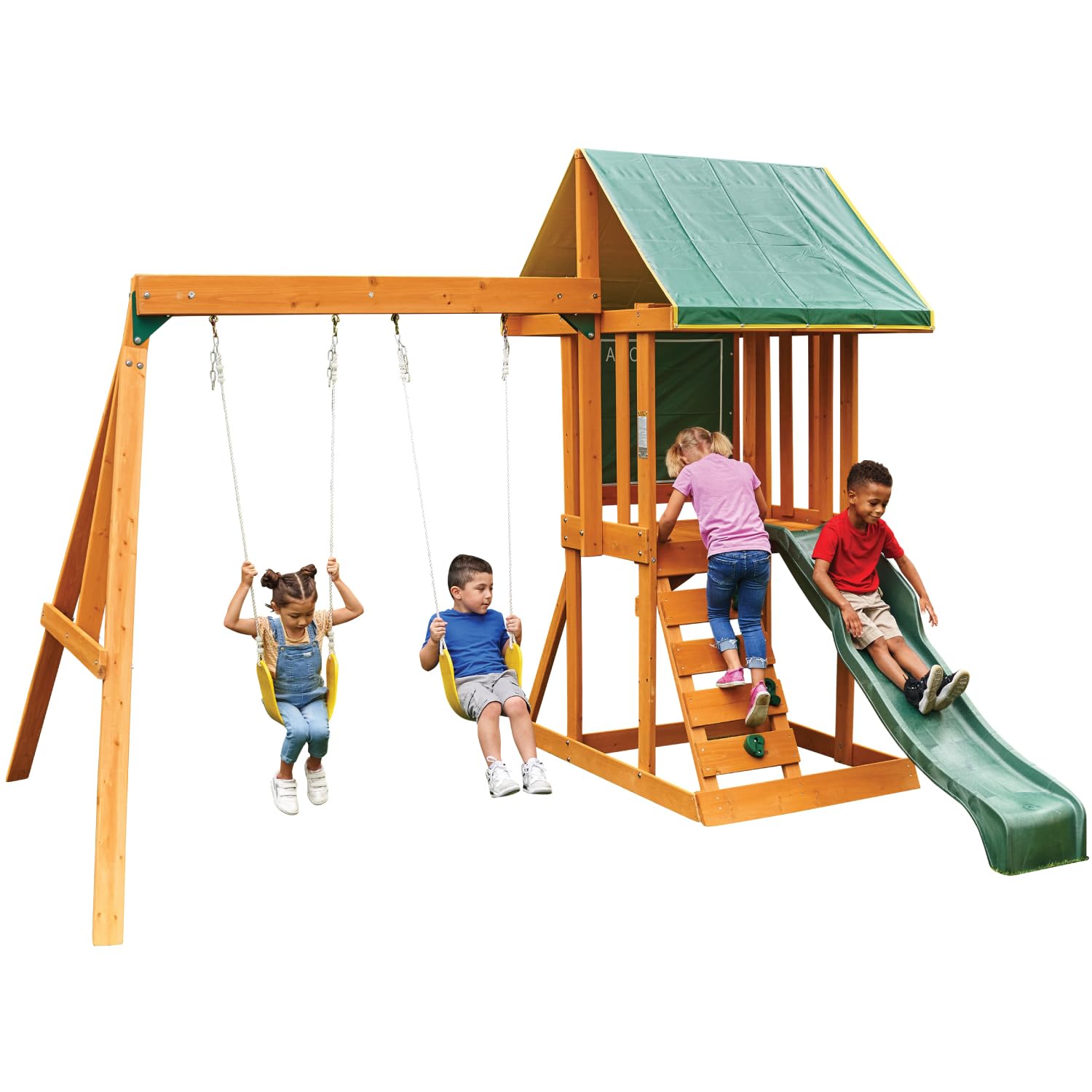 Appleton Wooden Swing Set, (Amazon Exclusive)