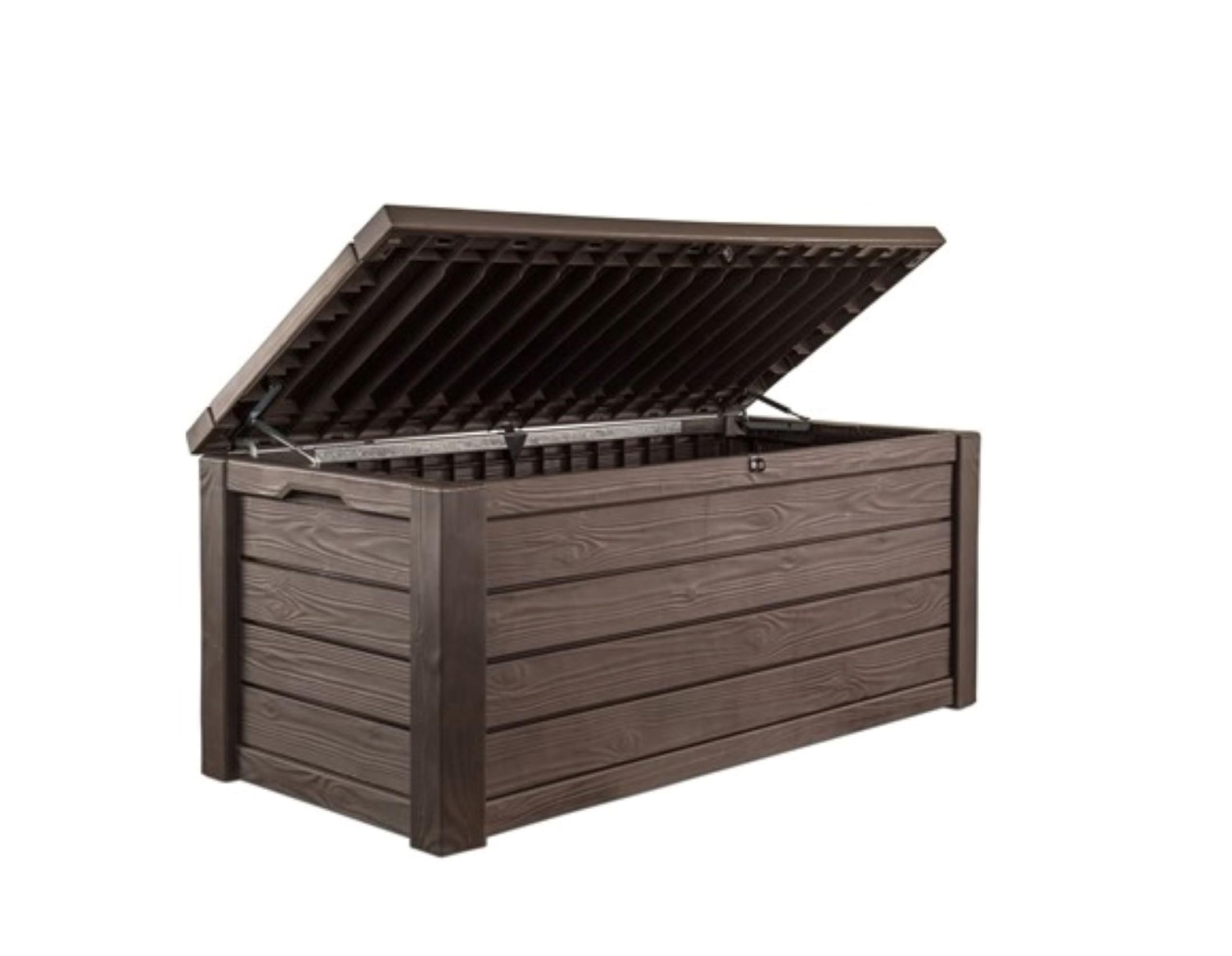 150 Gallon Outdoor Storage Deck Box with Bench Seat