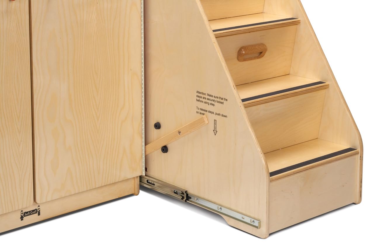 5148JC Diaper Changer with Stairs, Right