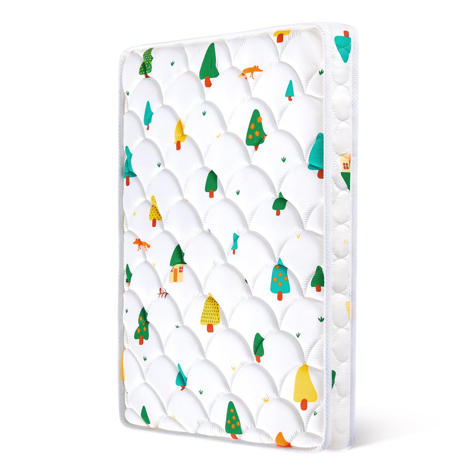 Mini Crib Mattress Premium Foam 38x24x4 Hypoallergenic
