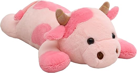 25.6 inch 5 lbs Cow Weighted Stuffed Animals