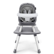 6 in 1 Baby High Chair, Convertible Infant Feeding Chair for Babies & Toddlers Table