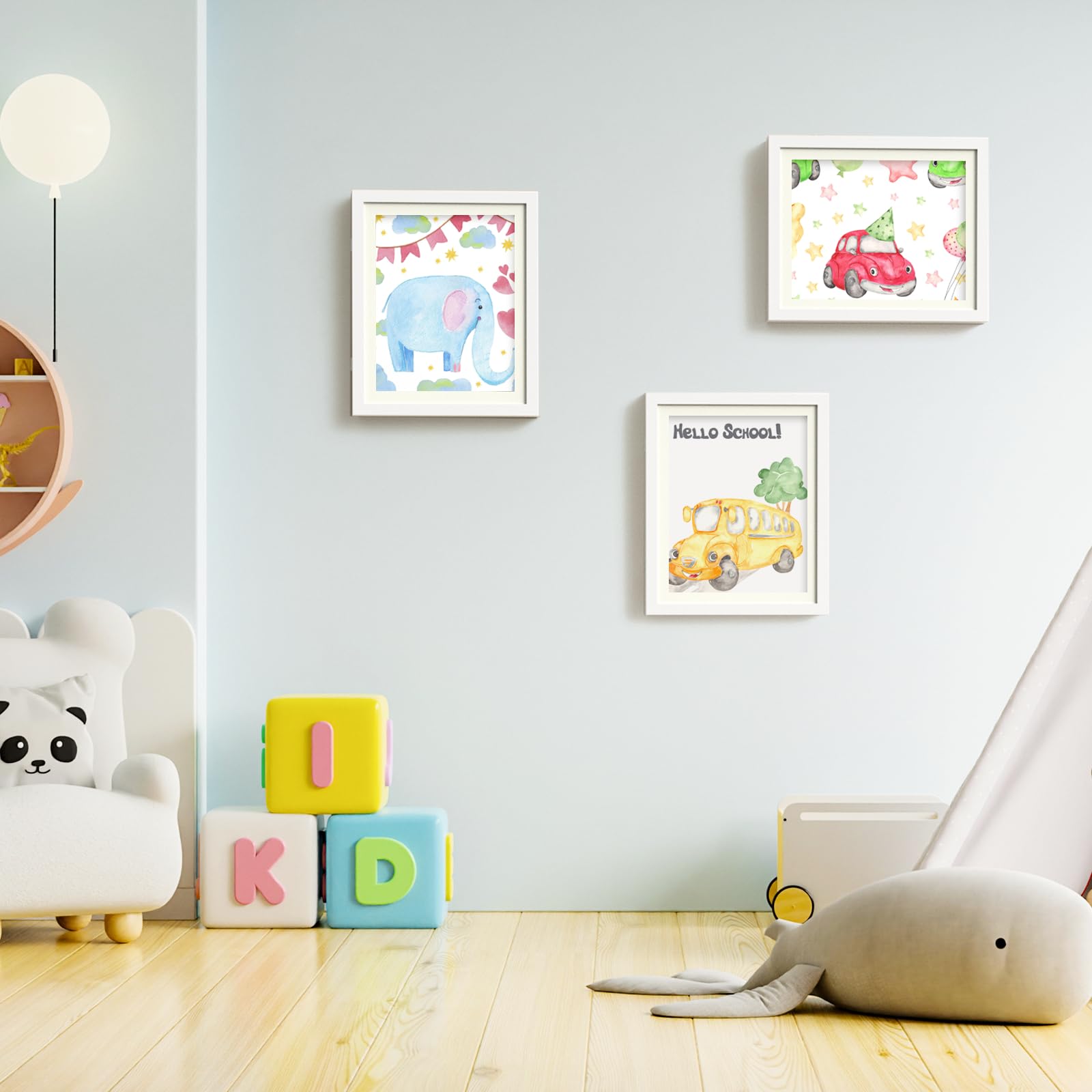 Kids Art Frames, Kids Artwork Frames Changeable 8.5 x11 with Mat