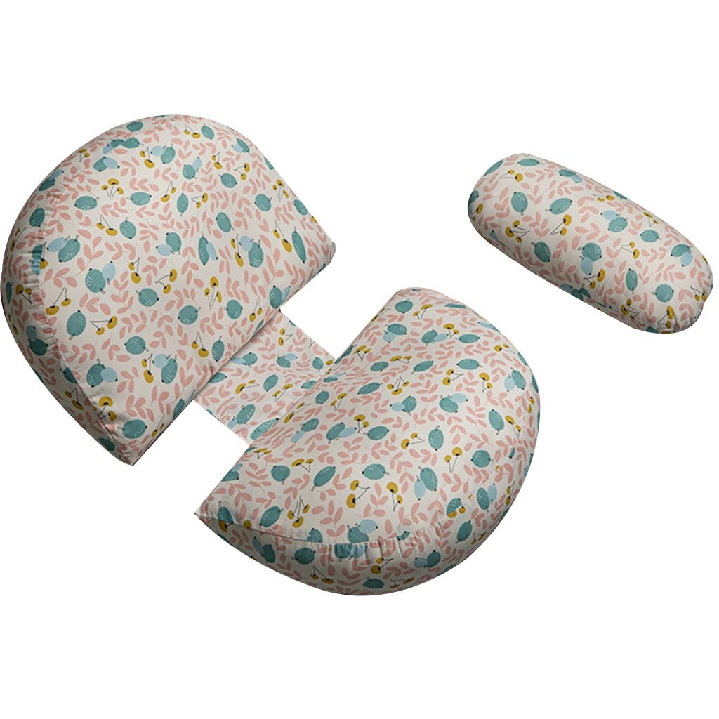 Pregnancy Pillow 100% Cotton U-Shaped Side Pillow for Pregnant