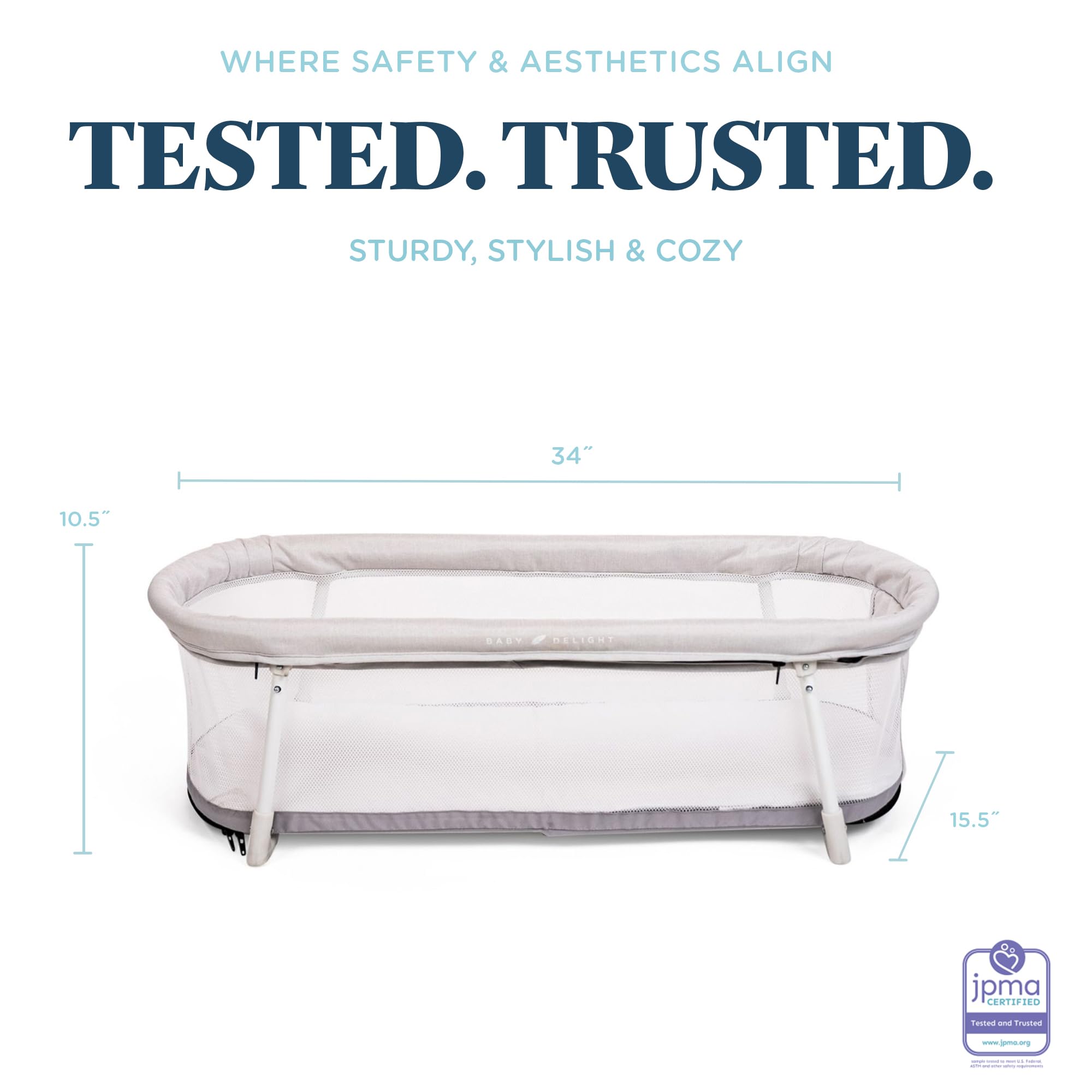 Portable Bassinet for Infants 0-5 Months
