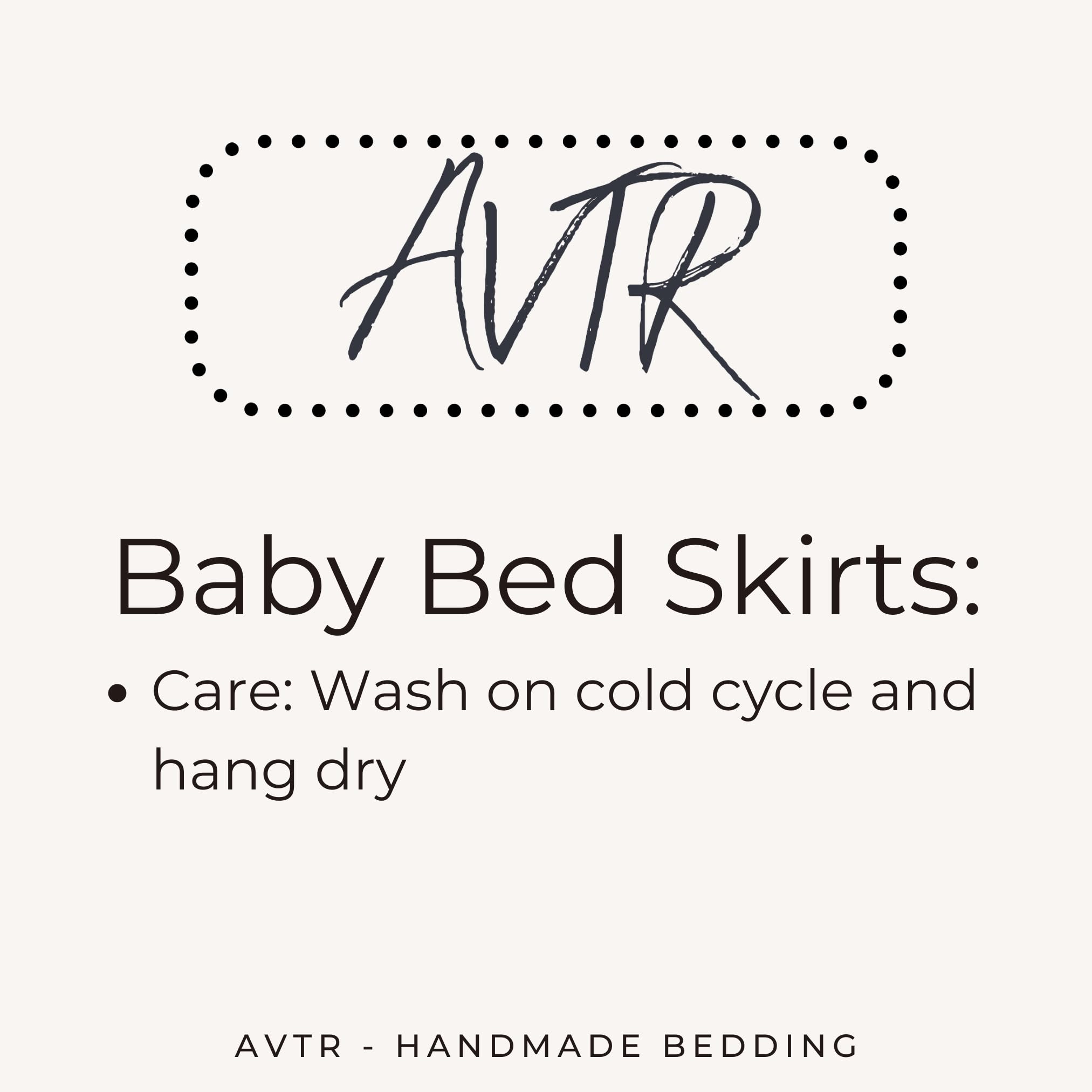 Baby Pink Ruffled Crib Skirt Dust Ruffle