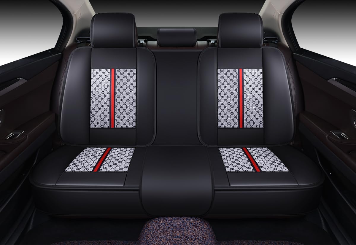 Car Seat Covers Premium Waterproof Faux Leather Cushion Universal Accessories